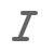 I for italic